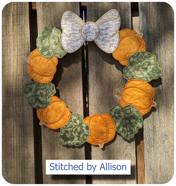 Fall Wreath by Allison