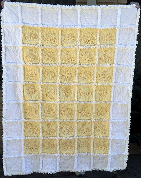 Reversable Raggy Quilt