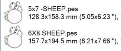 Finished size Free Cheeky Sheep Coaster