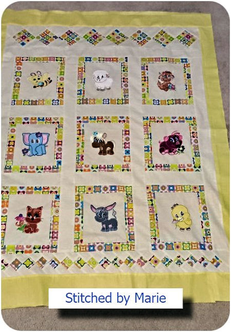 First Friends Quilt by Marie