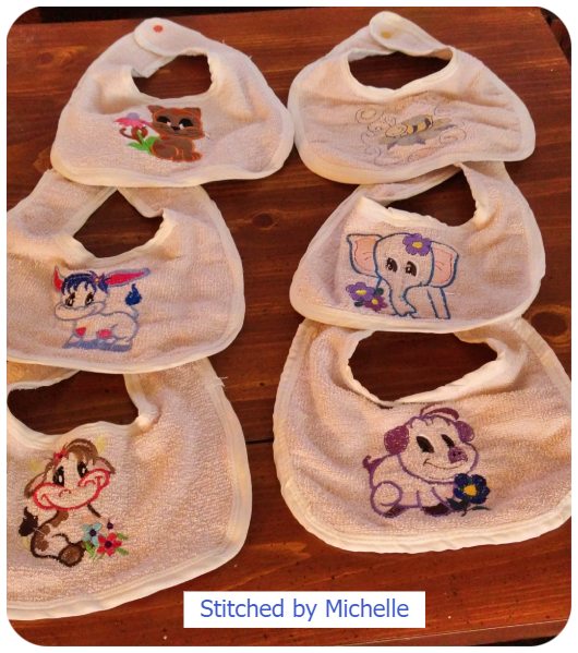 First friends Bibs by Michelle