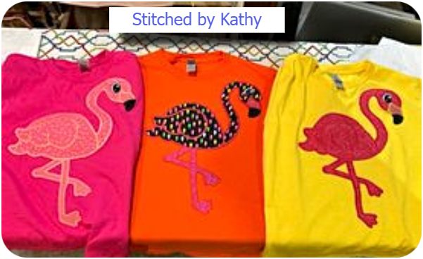 Flamingo Shirts by Kathy