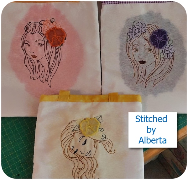 Flower Girls by Alberta