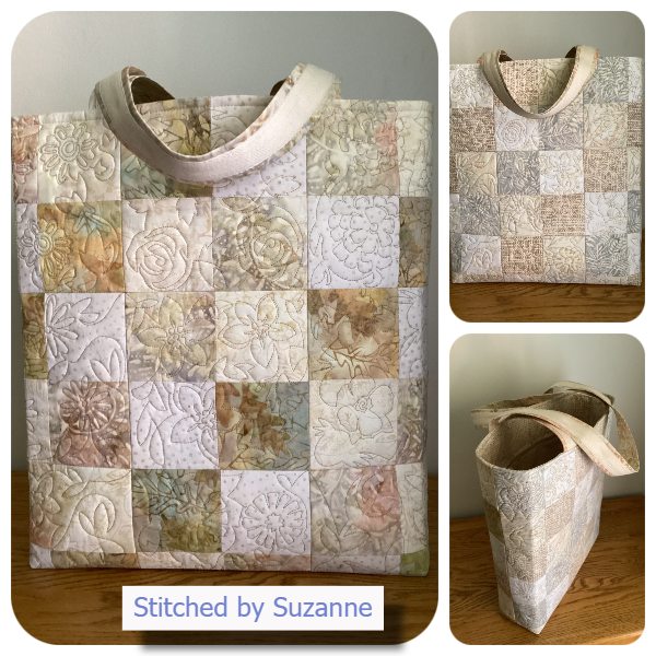 Flower Quilting Bag by Suzanne
