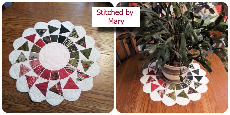 Flying Geese placemat by Mary 2