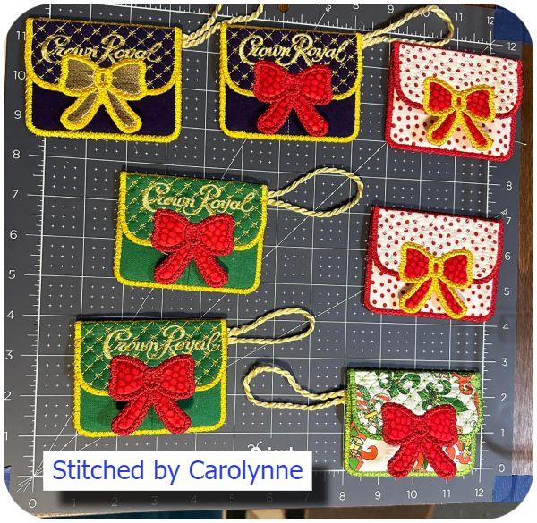 Folded Gift cards by Carolynne