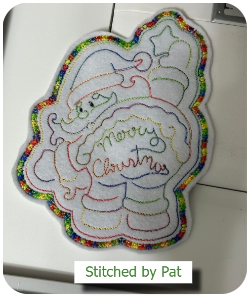 Free Cheeky Santa by Pat