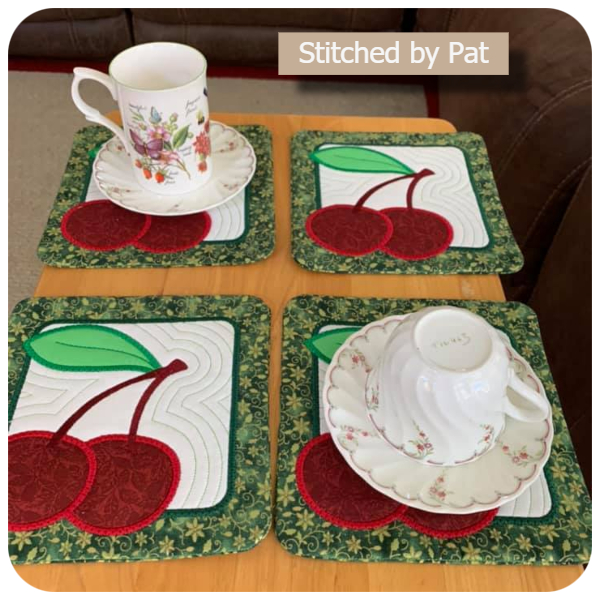 Free Cherry Coaster by Pat Hastings
