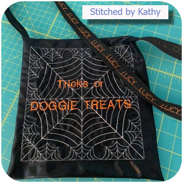 Free Cobweb Gift bag by Kathy
