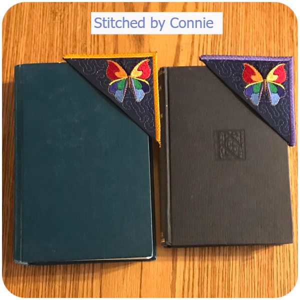 Free Corner Bookmark by Connie