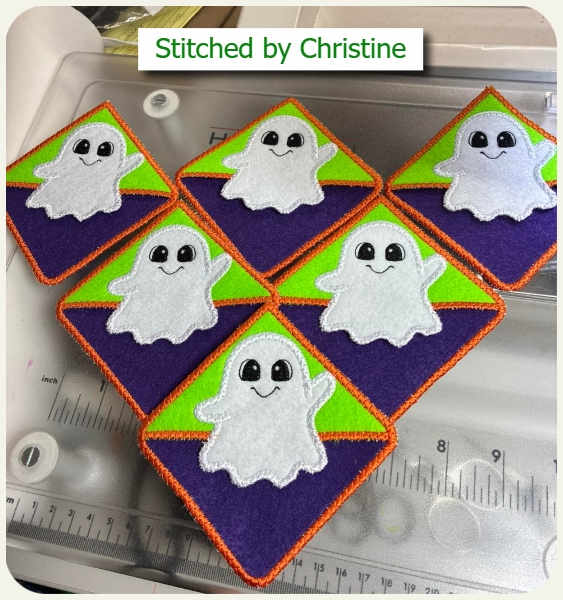 Free Ghost Corner Bookmark by Christine 1410