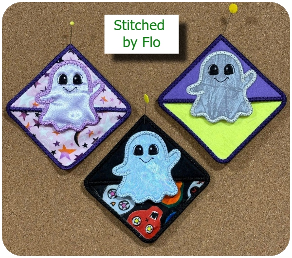 Free Ghost Corner Bookmark by Flo