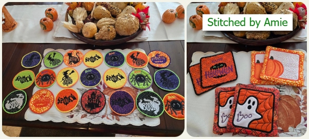 Free Halloween Coasters by Amie