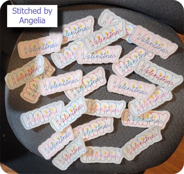 Free Happy Valentines Day Bookmarks by Angelia