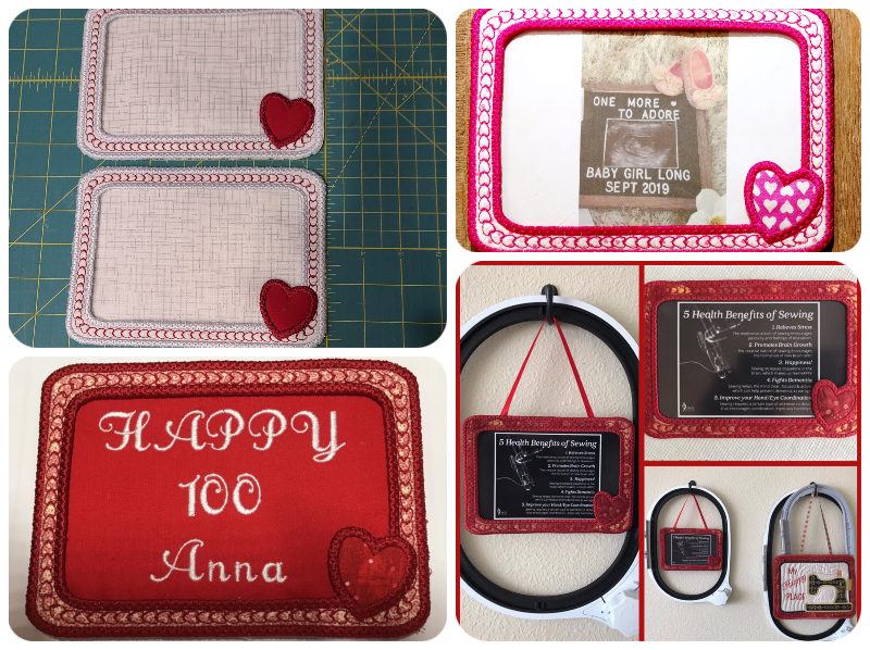 Free Heart Photoframe samples