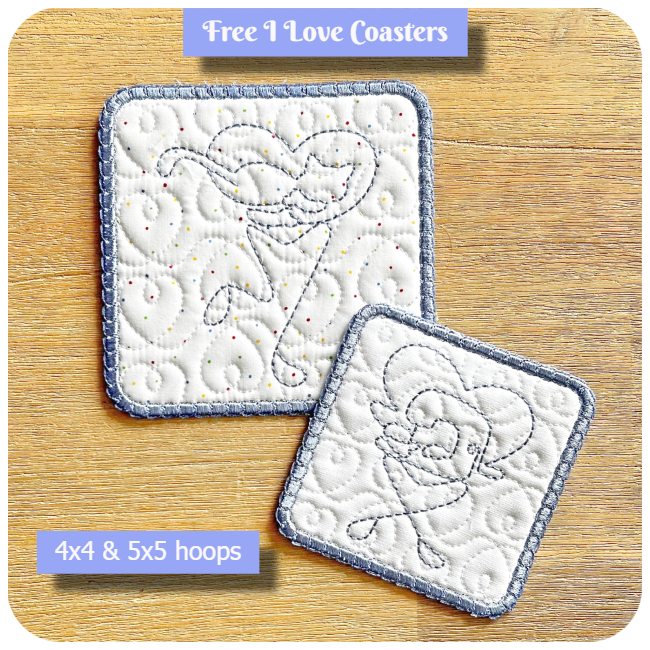 Free I Love Coasters by Kreative Kiwi - 650