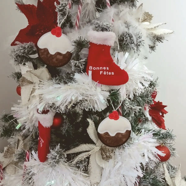 Free Christmas Pudding Ornament