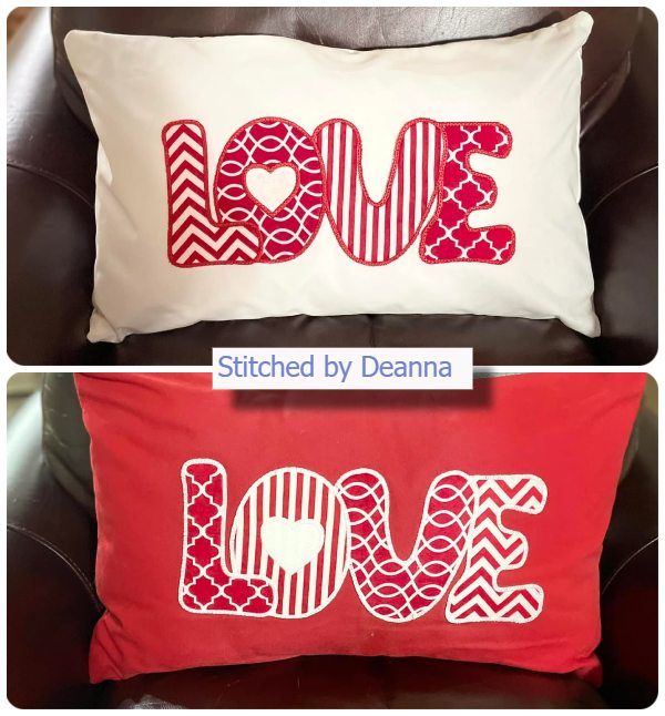 Free Love Cushion by Deanna 600