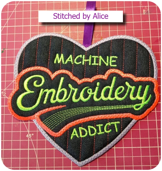 Free Machine Embroidery Addict by Alice