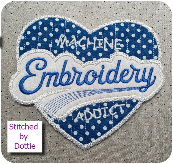 Free Machine Embroidery Addict by Dottie