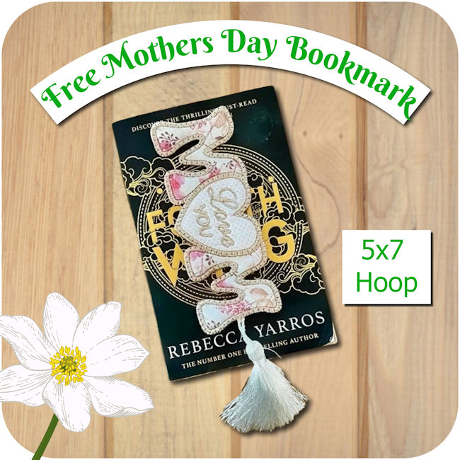 Free Mothers Day Bookmark by Kreative Kiwi - 650