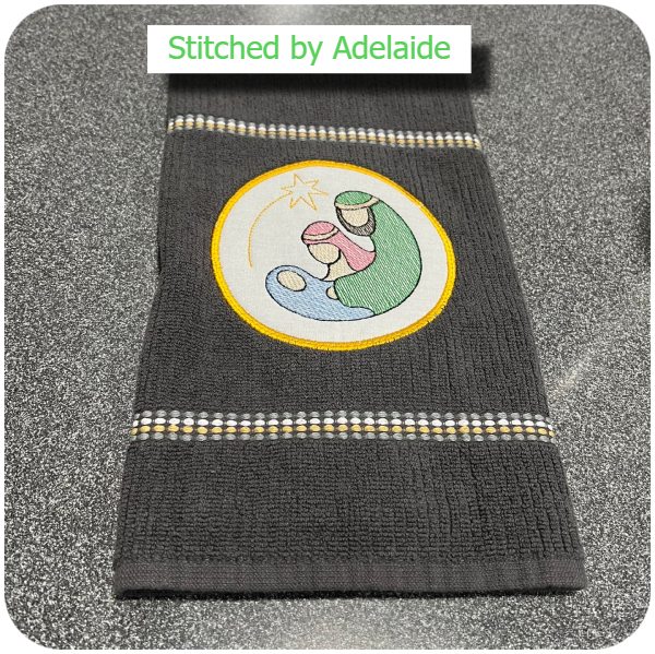 Free Nativity Coaster by Adelaide 2