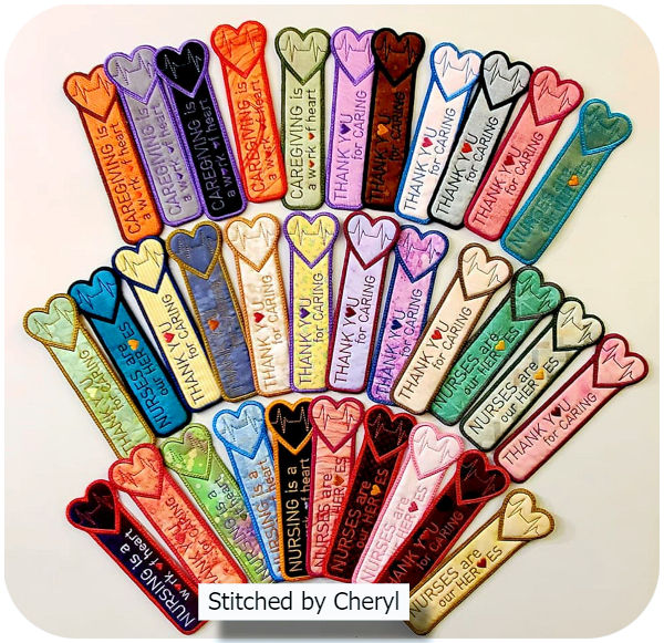 Free Nurse Bookmark by Cheryl