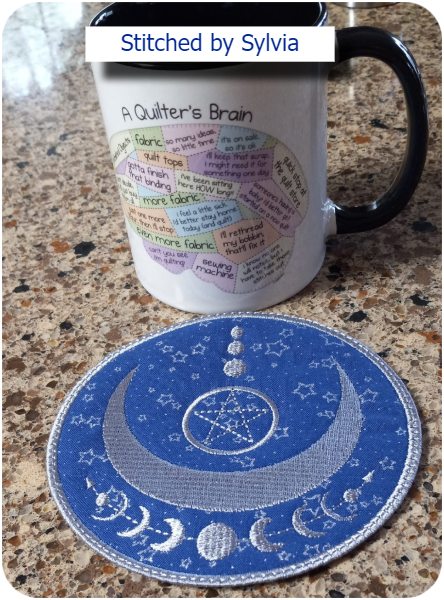 Free Pagan Coaster by Sylvia