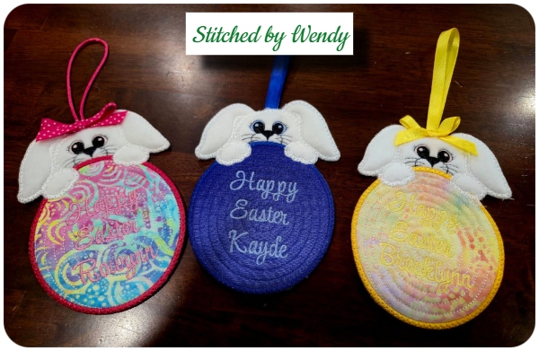 Free Peeking Bunny by Wendy 0204