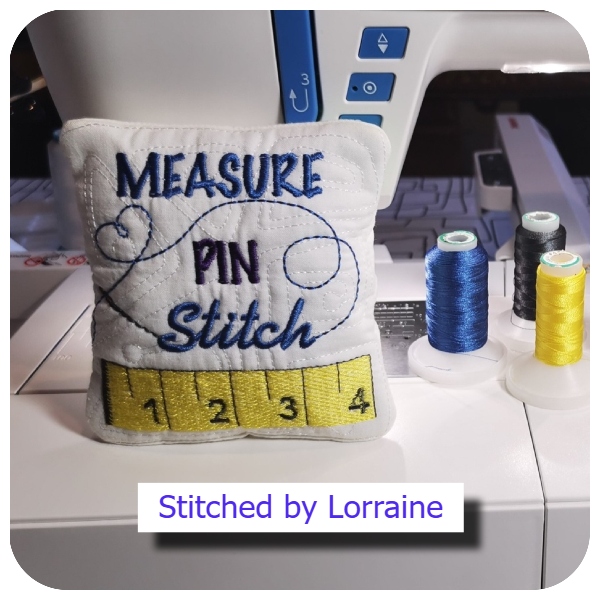 Free Pincushion by Lorraine