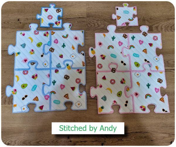 Free Puzzle Piece Placemat by Andy