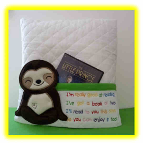 Sloth Reading Pillow 