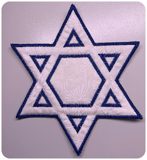 Free Star of David by Cotton-I-Sew