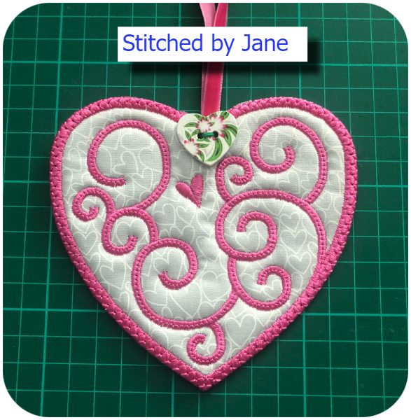 Free Swirly Heart by Jane