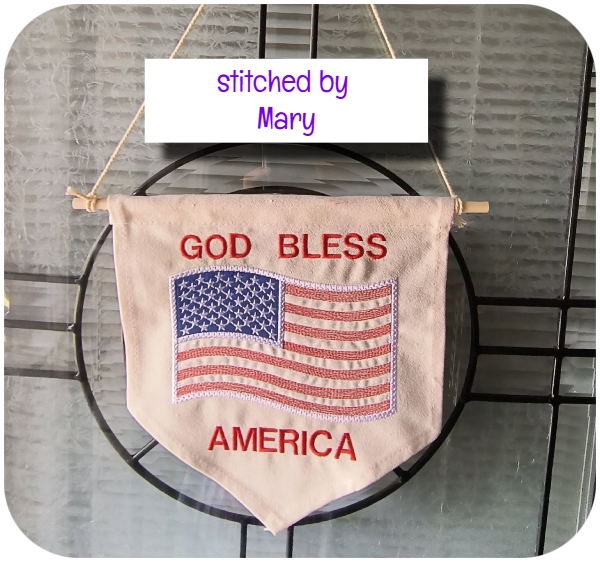 Free US Flag by Mary