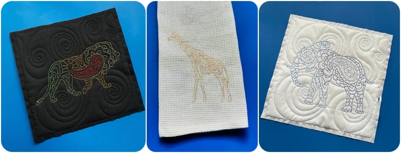 Free detailed Animals samples by Kreative Kiwi Embroidery - 800