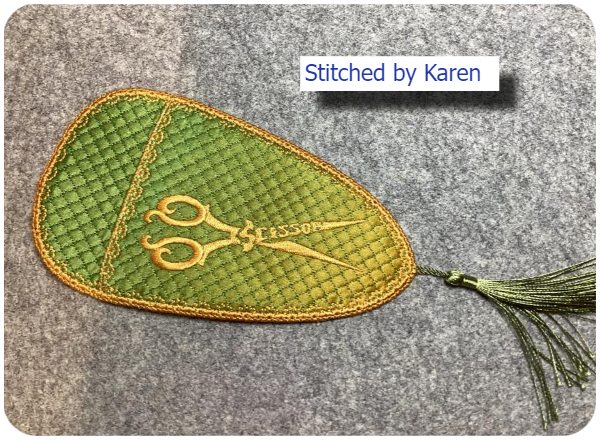 Free scissor holder by Karen