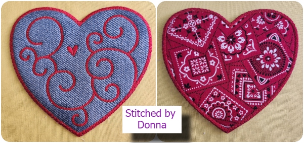 Free swirly heart by Donna Lee 2
