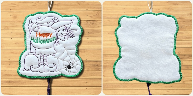 Front and back of Free Cheeky Witch by Kreative Kiwi - 800