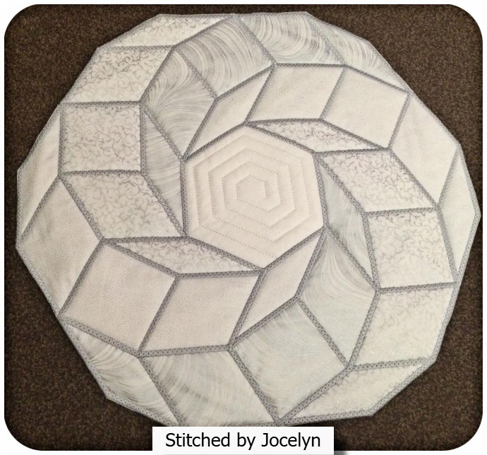 Geometric Placemat by Jocelyn