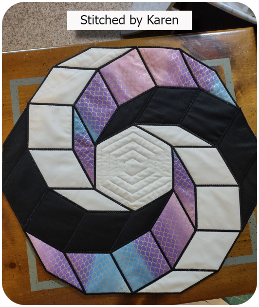 Geometric Placemat by Karen