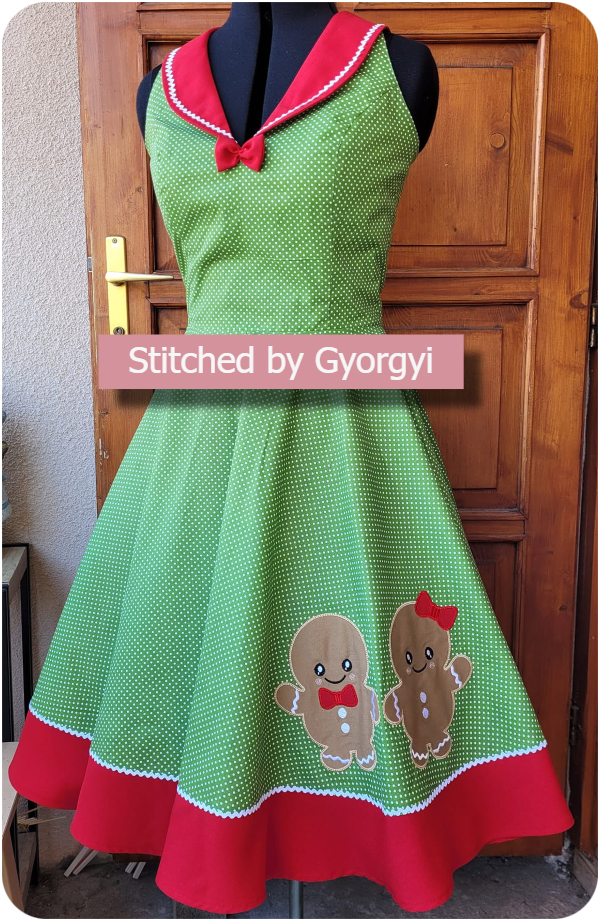 Gngerbread Dress by Gyorgyi