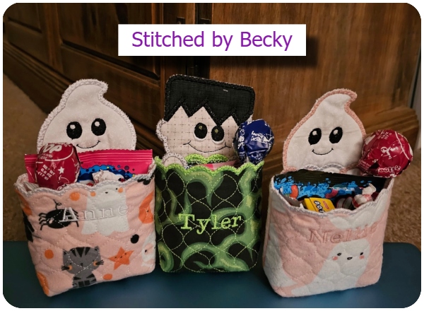 Halloween Treat Bags by Becky 3009