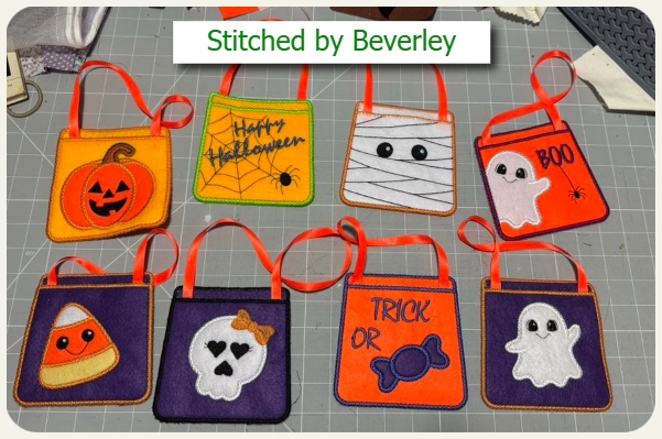 Halloween Treat Bags by Beverley 2310