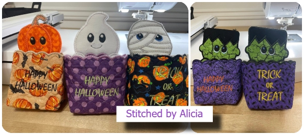 Halloween Trrat Bags by Alicia