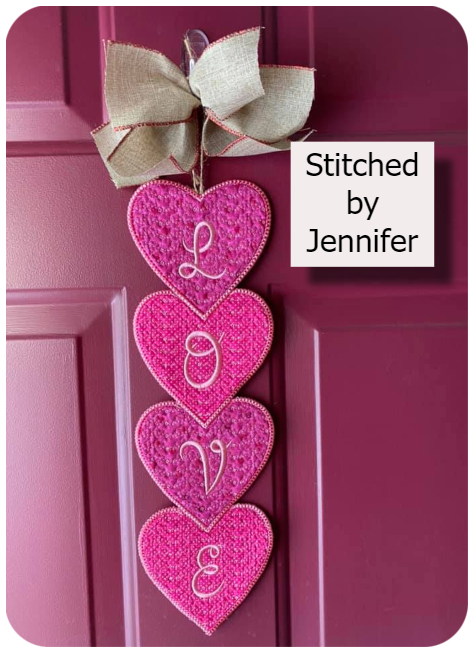Heart Banner by Jennifer