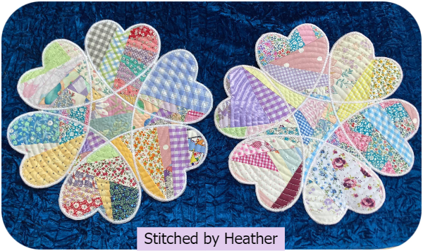 Hearts in Abundance Placemats by Heather