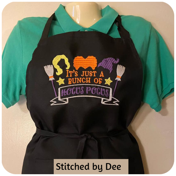 Hocus Pocus Apron by Dee