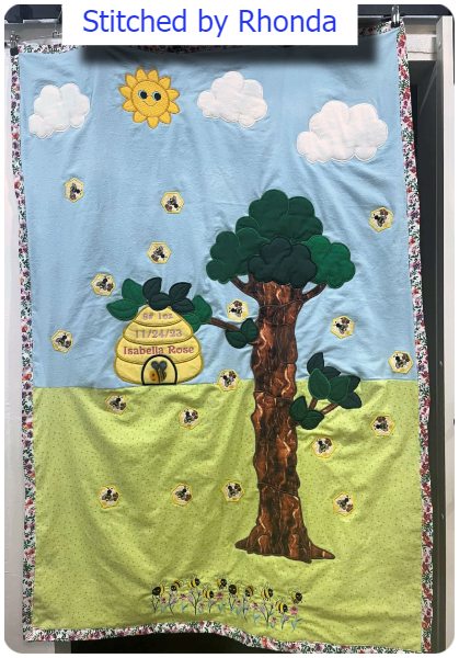 Honey Bee Quilt by Rhonda