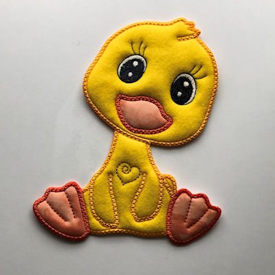 Large Applique Duck